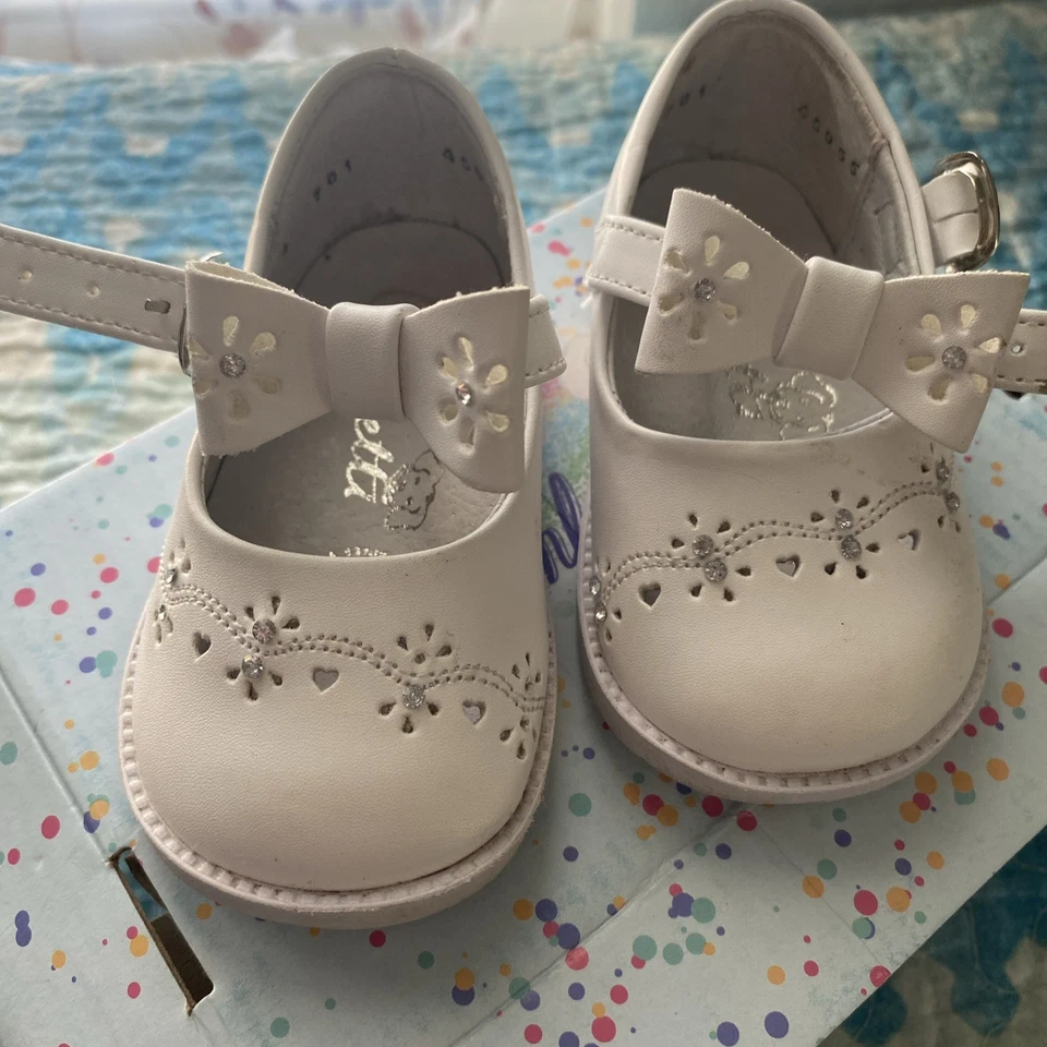 Baptism Baby Shoes White Shoes - Image 2 of 4