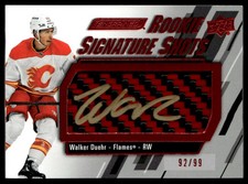 2023-24 UD Engrained Signature Shots Rookie Red Stick Walker Duehr Rookie Auto