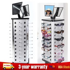 Sunglass Stand Rotating Retail Rotating Optical Frame Display Case Showcase