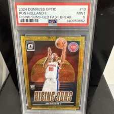 2024-25 Panini Donruss Optic - Rising Suns Ron Holland II #13 Fast Break Gold‼️