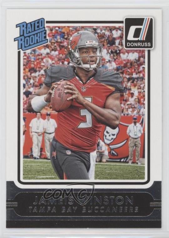 2015 Panini Donruss Rated Rookie Jameis Winston #201 n7r