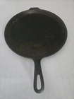 Vintage Wagner Ware Unrestored Cast Iron Skillet Griddle Made In The USA 11”