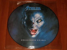 STEELER UNDERCOVER ANIMAL LP PICTURE DISC VINYL *RARE STEAMHAMMER PRESS 1988 LTD