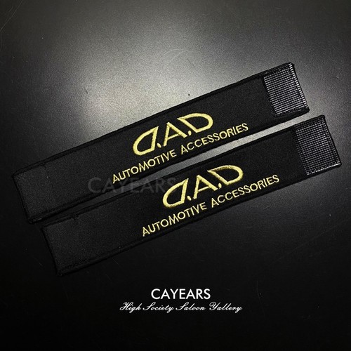 2Pcs JDM Gold DAD Automotive Accessories VIP Car Window Curtains Tassel Straps - Picture 3 of 11
