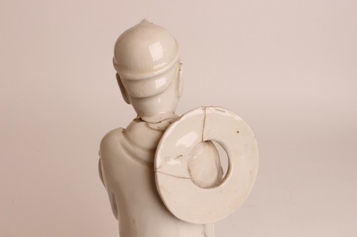 Chinese Porcelain Blanc de Chine Figurine of Luohan 18th C - Picture 5 of 7