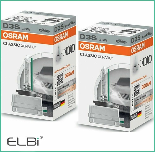 OSRAM D3S CLASSIC XENARC CLC Xenon Brenner Scheinwerfer Lampen für Dodge ELBI - Bild 1 von 3