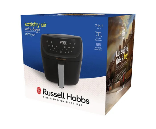 Russell Hobbs Air Fryer 27170 EXTRA LARGE 8L Satisfry 10 Programmes Digital XL - Picture 12 of 12