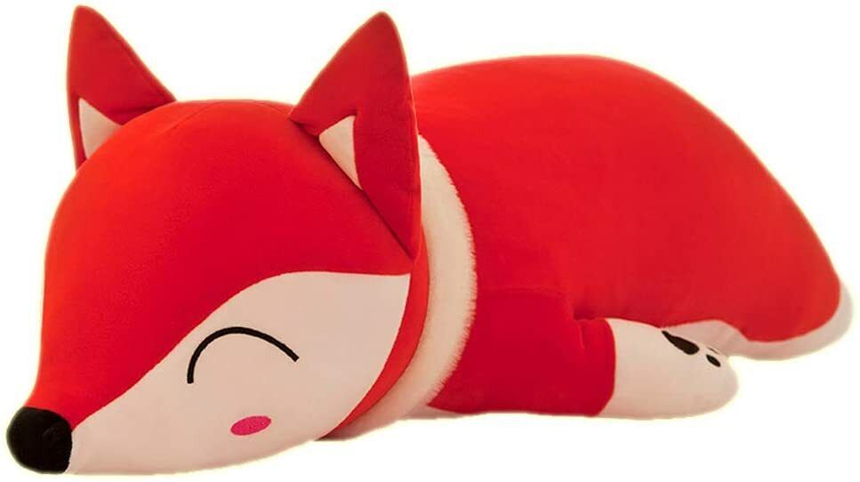 Stuffed Fox Animal Plush Toys 20 Inches Red Large, Super Soft Cute Cuddly  Pillow | eBay
