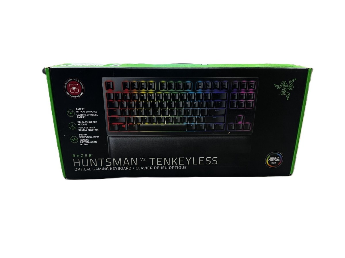 Razer Huntsman V2 Tenkeyless US配列 赤軸 Razer Huntsman V2 Wired TKL Tenkeyless Linear Optical Switch