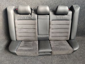 LEDER ALCANTARA Rücksitzbank Audi A6 4B Ausstattung Sitz hinten schwarz
