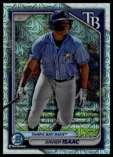 2024 Bowman Xavier Isaac #BCP-133 Chrome Prospects Mega