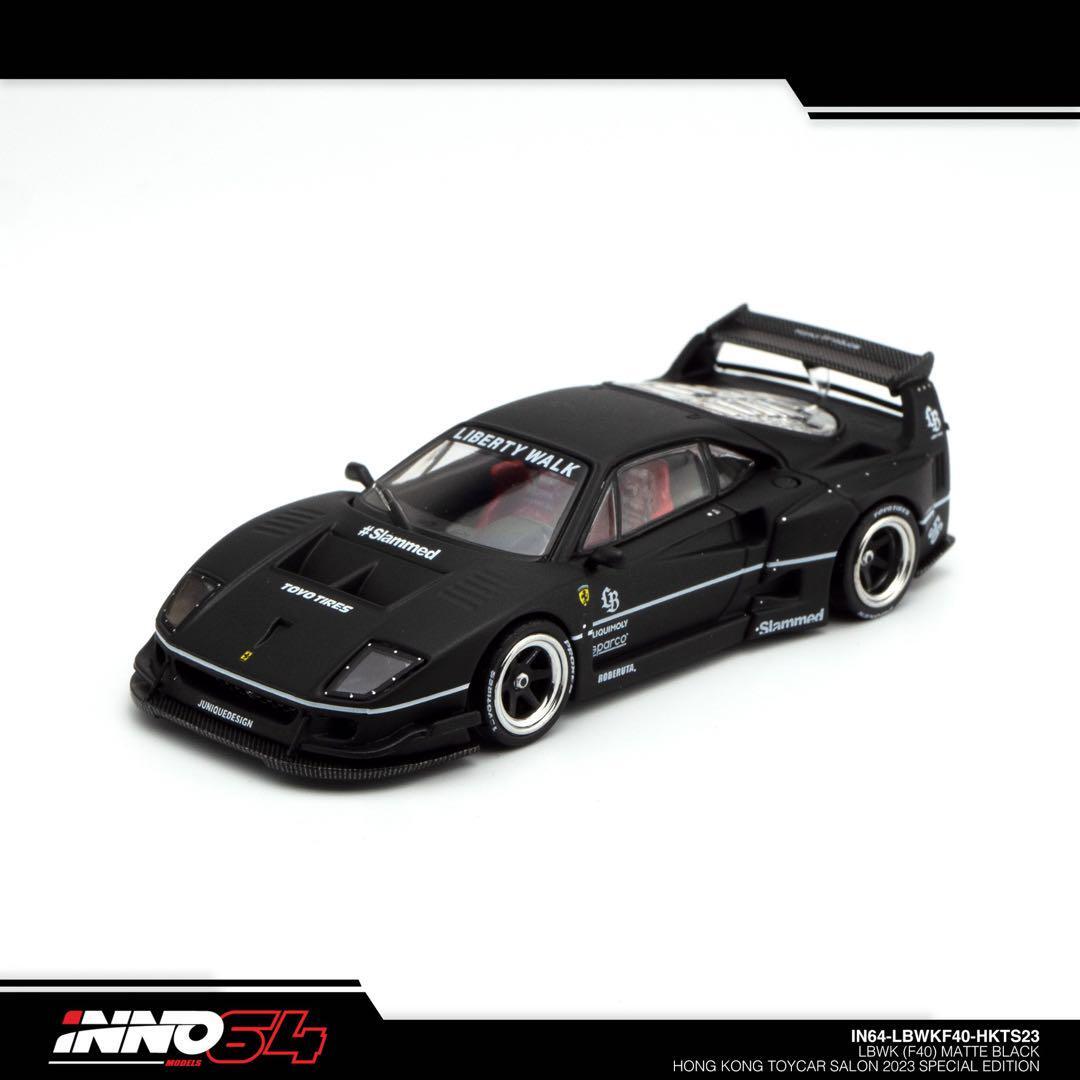 Innomodel 1/64 Ferrari F40 Lb Hong Kong Limited Black | eBay
