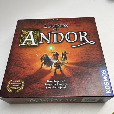 Legends of Andor Board Game Thames and Kosmos ~ Complete Very Nice ￼