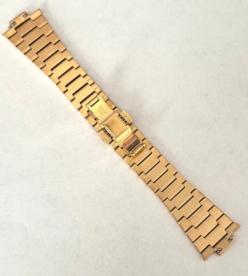 Pulsera de reloj original Tissot PRX para fondo de caja # T137407A, T137410A DORADO Foto 3 de 3