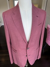 NEW 5495 LORO PIANA Men Maratea Virgin Wool Silk Flax Blazer Jacket US 40 IT 50