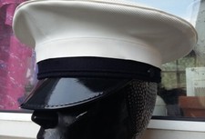 55 CM ROYAL NAVY OFFICERS Peak CAP/HAT CLASS 1 Military Visor boys Fancy Dress