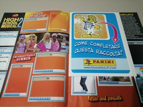 Album High School Musical 2 con 80 figurine panini 2008 + Lotto Rif. C14 - Imagen 10 de 20