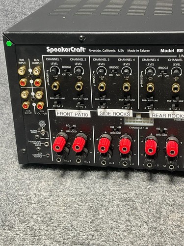 SpeakerCraft Power Amplifier BB1235 12-Channel Stereo Theater System in Black - Picture 13 of 20