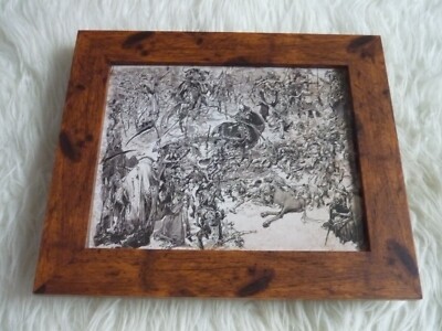 10x8 Gerahmter Original Druck Nerd Block Court of the Dead Horror Sammlung #4