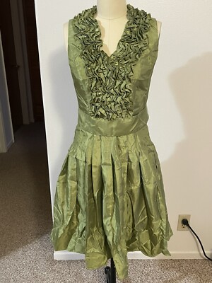 green emerald velvet dress Olive Green Tulle Ball Gown Tiered Ruffle Prom Dress, Olive Green Part –  Cutedressy main image 1