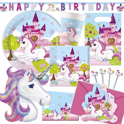 Kindergeburtstag Ballon Set - Pony Deko Mit Happy Birthday Banner