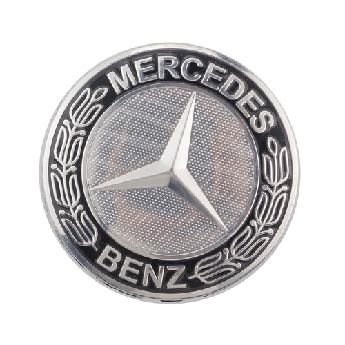 4stk 75mm Nabenkappen Nabendeckel Radnabenkappen Felgendeckel für Mercedes Benz - Bild 4 von 11