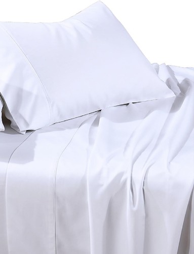Brushed Microfiber Flat Sheet Only (Queen) with 2 Matching Pillowcases as Bonus - Picture 7 of 7