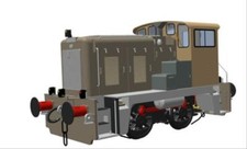 Heljan 2877 Class 02 SAM (ex-D2868) Industrial Green Weathered