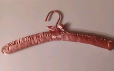 Vintage Pretty Satin Padded Clothes Hanger. Excellent Condition  Padding Great