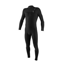 O Neill Hyperfreak 3/2 mm Chest Zip Fullsuit A00-Black-Black L
