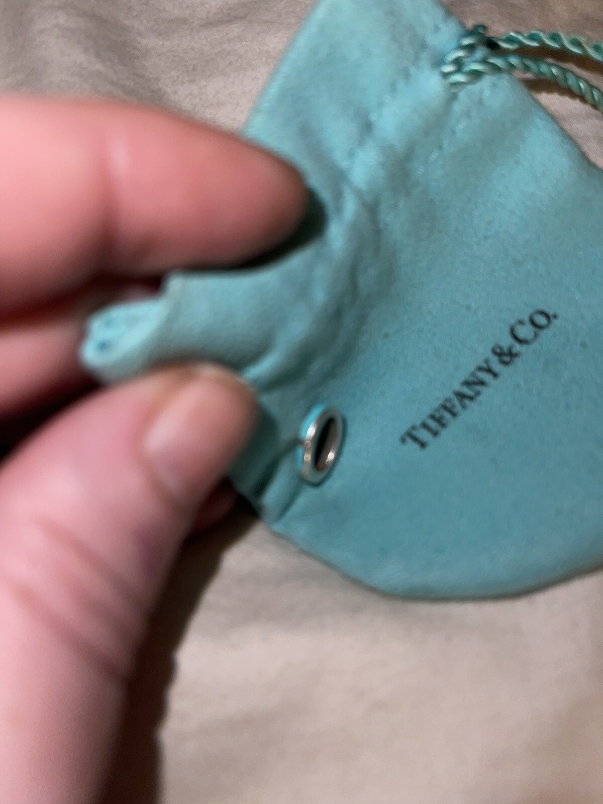 Tiffany & Co Blue Clasping Link eBay