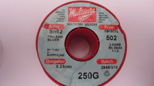.23mm solder 5core flux Tin/Lead/Silver ..TOP Quality...Price per Meter...SMD - Picture 2 of 2