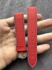 Vintage Watch Strap 18 mm  Leather Nos Top Quality V34
