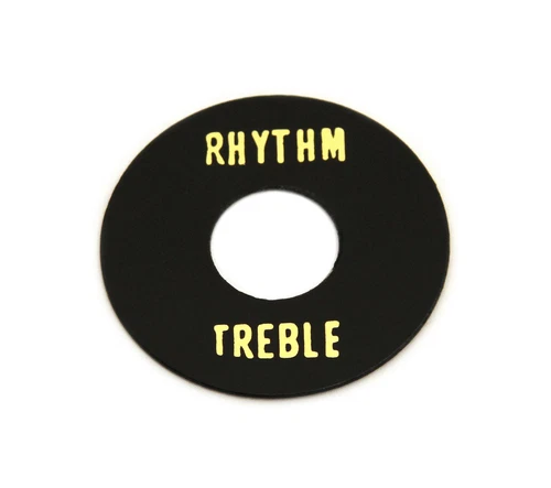 AP-0663-023 Black Rhythm/Treble Selector Switch Ring Gibson Guitar Bass & Others