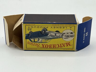 MATCHBOX 　No.33 FORD ZEPHYR Ⅲ Matchbox regular wheels No33 Ford Zephyr III. | eBay UK