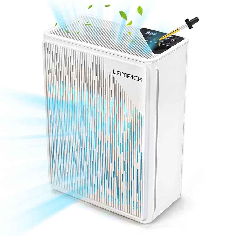 Air Purifier for Large Rooms Up to 1736 sqft HEPA Filter with PM2.5 Detector