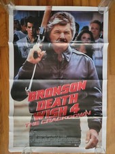 Charles Bronson-Życzenie śmierci 4 i polowanie na śmierć Oryginalne plakaty filmowe