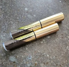 Lot Of 2 Anastasia Beverly Hills DARK BROWN Dipbrow Gel .078 oz. ea. Mini Tubes 