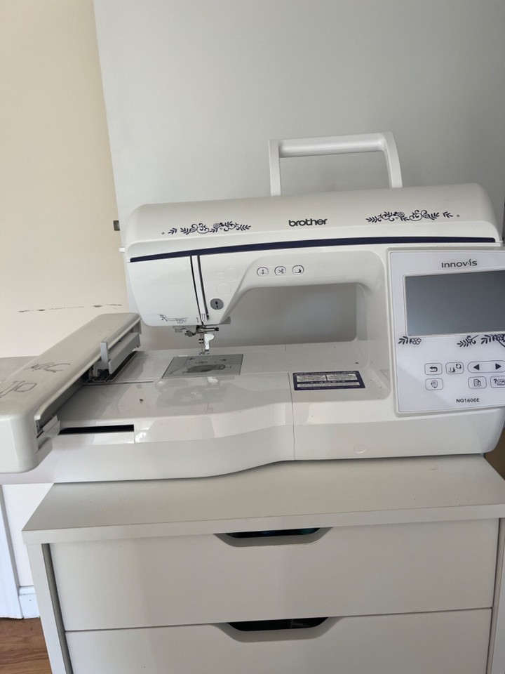 Brother Innovis NQ1600E Embroidery Machine 6 X 10 Hoop + USB eBay