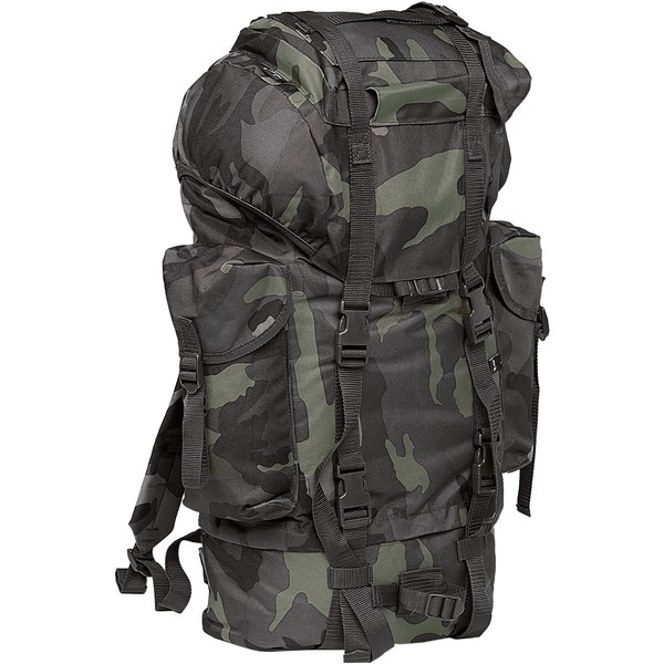 Brandit Bw MilitäR Urban Combat Rucksack Tactical 65L Armee Rucksack Dark Camo-image