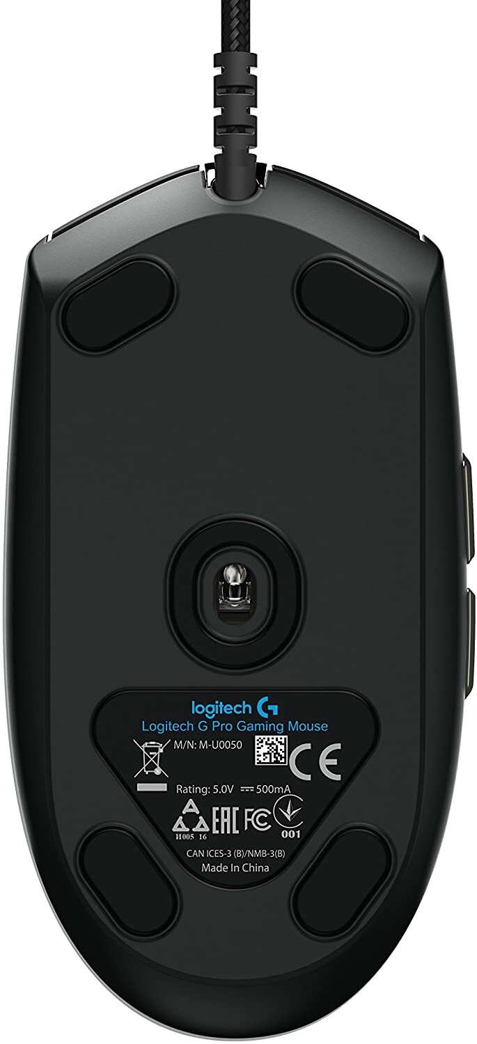 Logitech G Pro Gaming FPS Mouse with Advanced Gaming Sensor (910004855