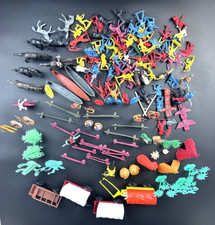 Large Cowboys and Indians Western Custom Playset over 144 pieces
