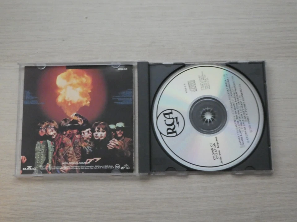 Jefferson Airplane Crown of Creation CD 1989 Original RCA Recordings Foto 2 de 4