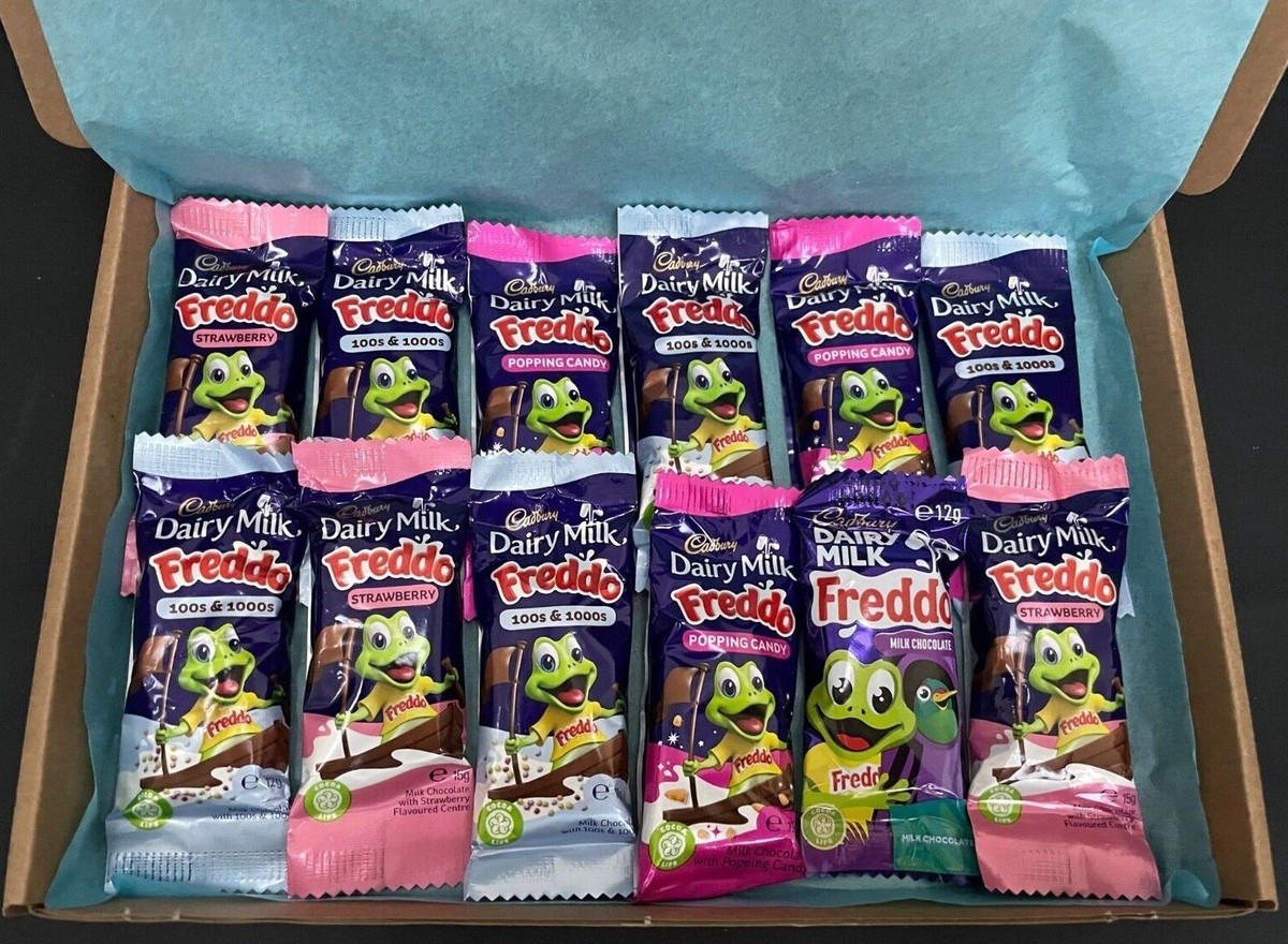 値下げCadburyDairyMilk FreddoParty 18個入りx9袋 Cadbury Dairy Milk Freddo Milky Top with White Chocolate