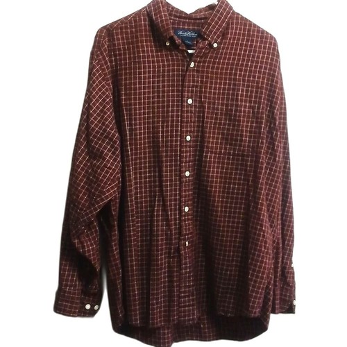 Brooks Brothers Shirt Large Classic Plaid Men's Cotton Casual Button Down Top - Picture 2 of 11