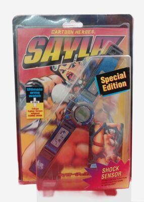 CASIO CYBER MAX(SAYLA)シルバー×ブルー Casio Cyber Max JG-320 Punch Force Game SAYLA Silver Blue