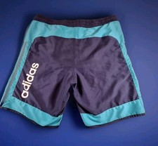 Adidas Swimming Trunks Size Unreadable -Please see photos -Drawstring Mesh Lined