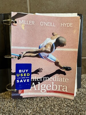 Pre-Owned Mc Graw Hill Intermediate Algebra by Miller O'Neill Hyde Fifth Edition