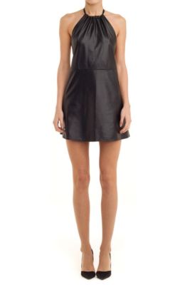 I am Gia Are You Am I Style Influence Design Leather Dress by Friend of  Mine | eBay