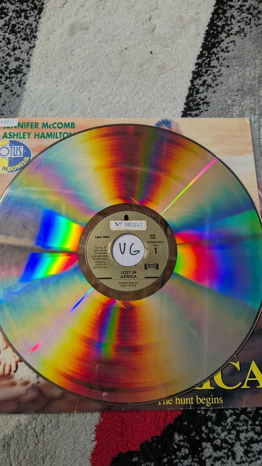Lost in Africa Laserdisc Indonesian Jennifer McComb Broterion - Image 4 of 4
